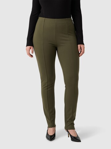 Skinny Leggings 'Zoola' Les Lunes en vert : devant