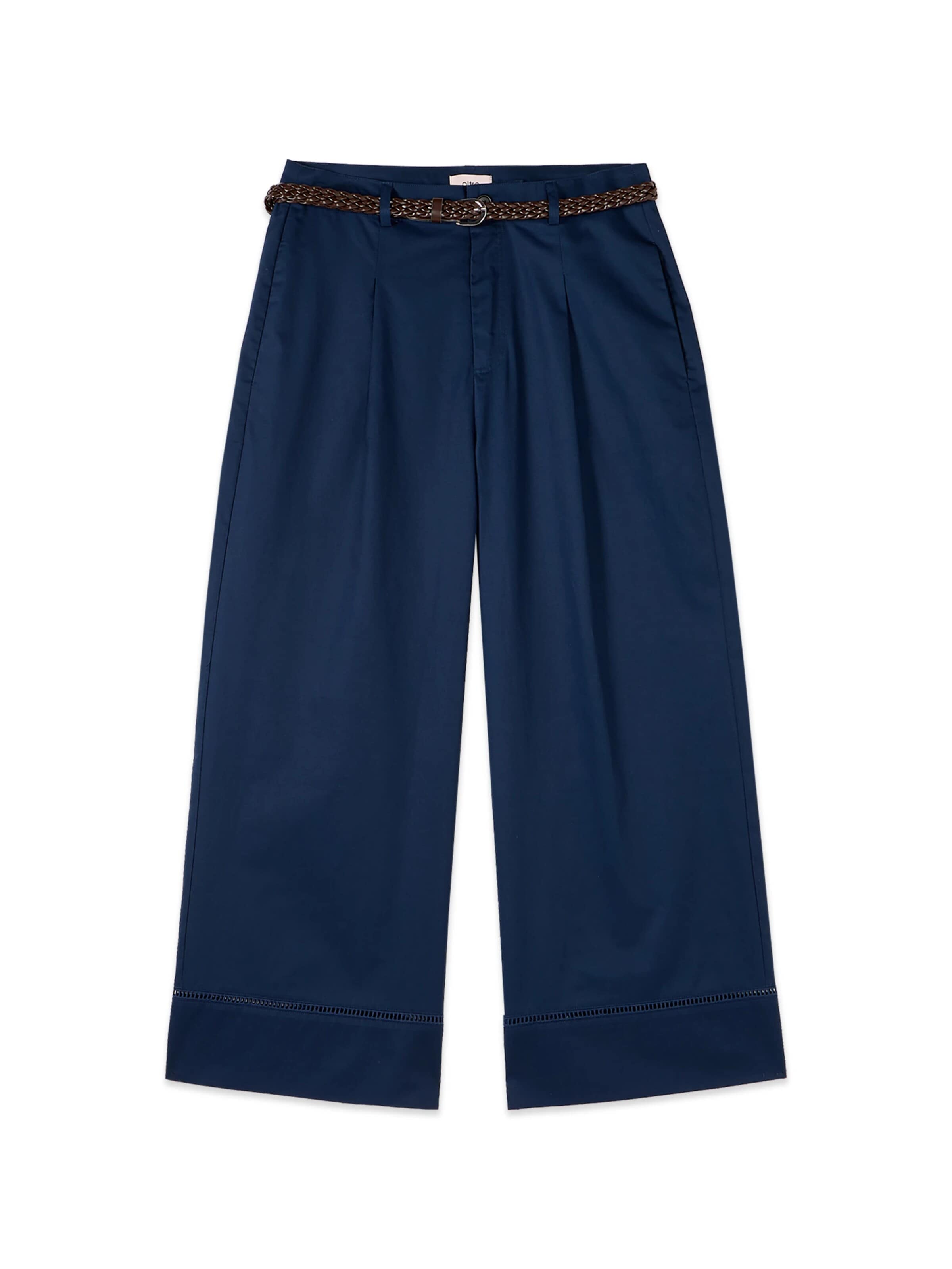 Pantaloni di oltre in blu: frontale