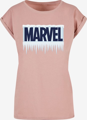 T-shirt 'Marvel - Icicle' ABSOLUTE CULT en beige : devant