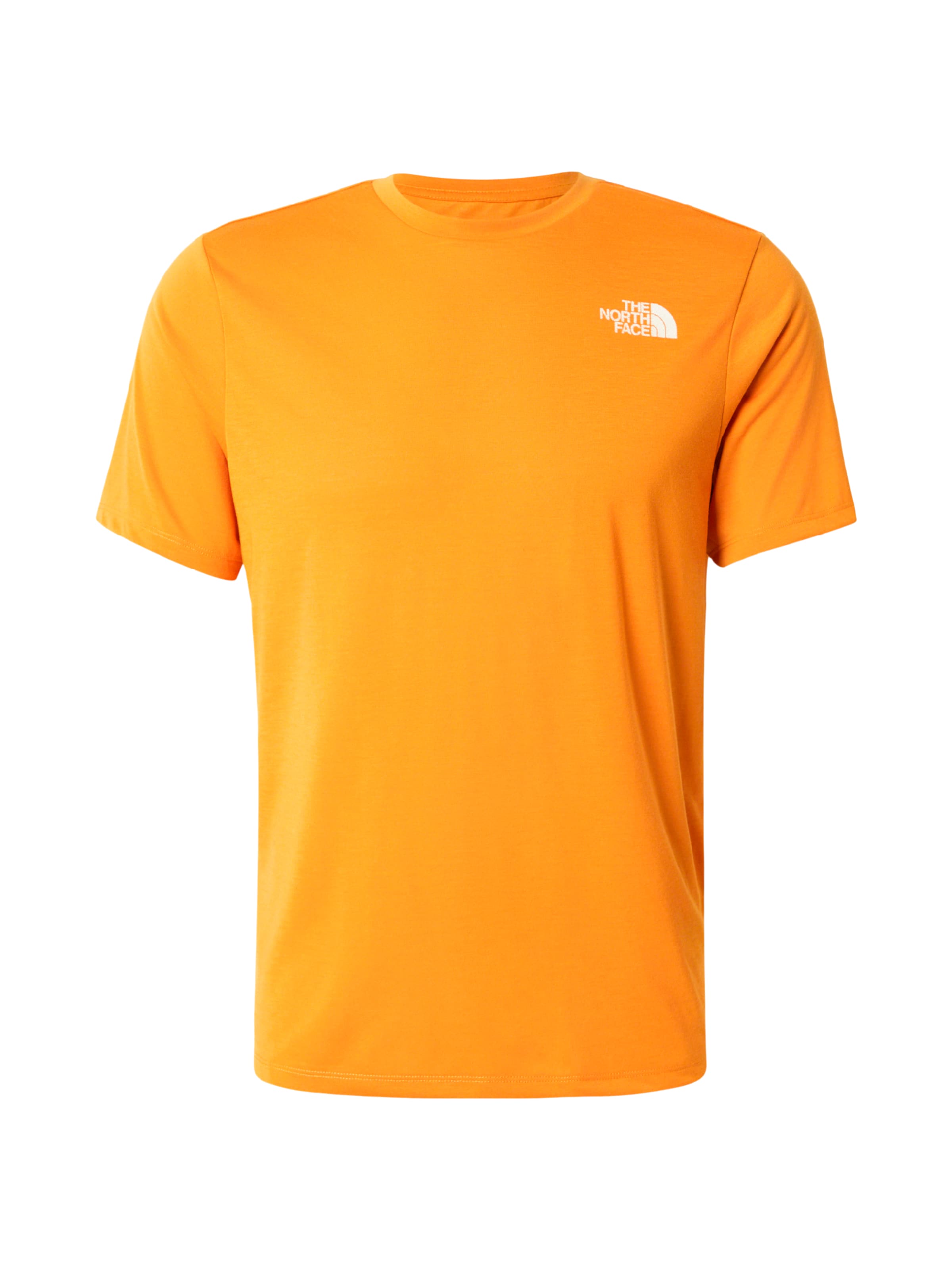 THE NORTH FACE - Camiseta funcional 'BITMAP' en naranja: frente