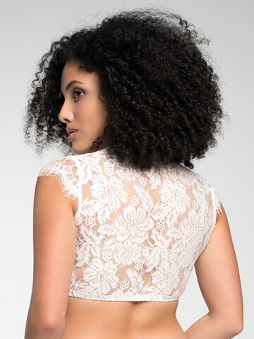 Blouse folklorique SPIETH & WENSKY en blanc