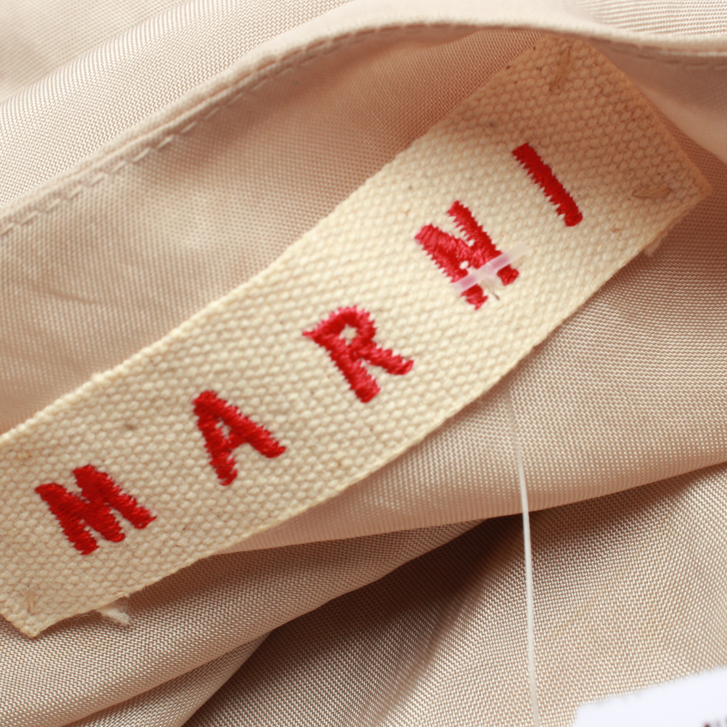 Marni Top / Seidentop XS in Weiß