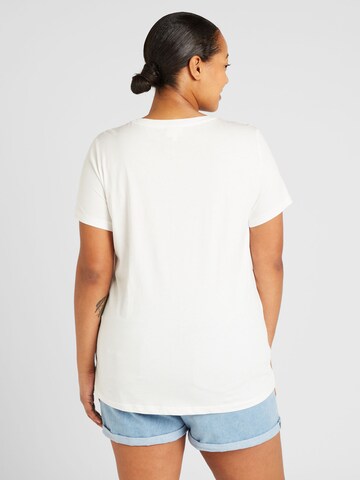 ONLY Carmakoma - Camiseta 'MYKA' en blanco