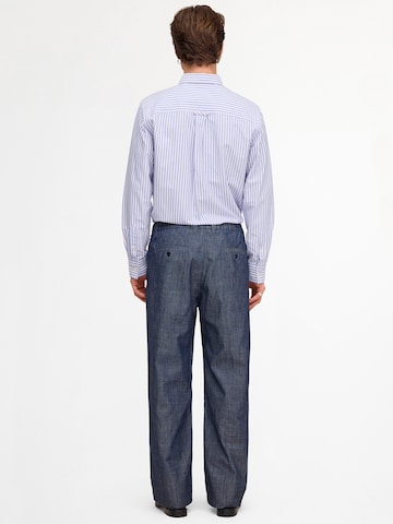 NN07 Regular fit Button Up Shirt 'Colby' in Blue