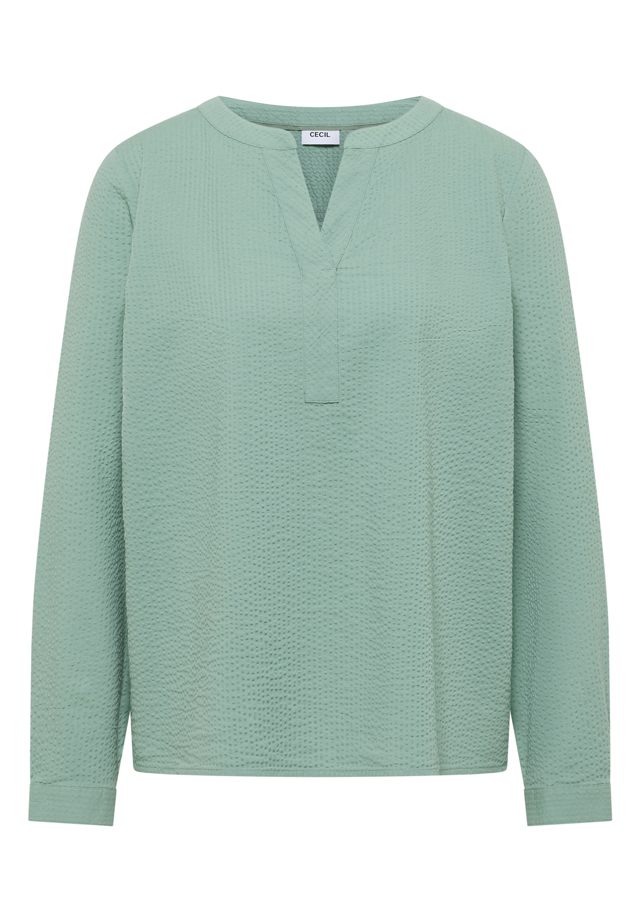 CECIL Bluse in Grün: Vorderseite