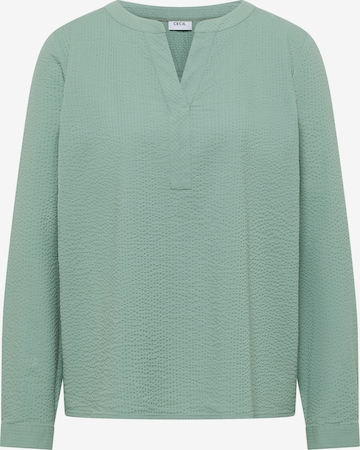 CECIL Bluse in Grün: Vorderseite