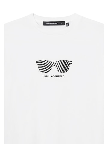 T-Shirt Karl Lagerfeld en blanc