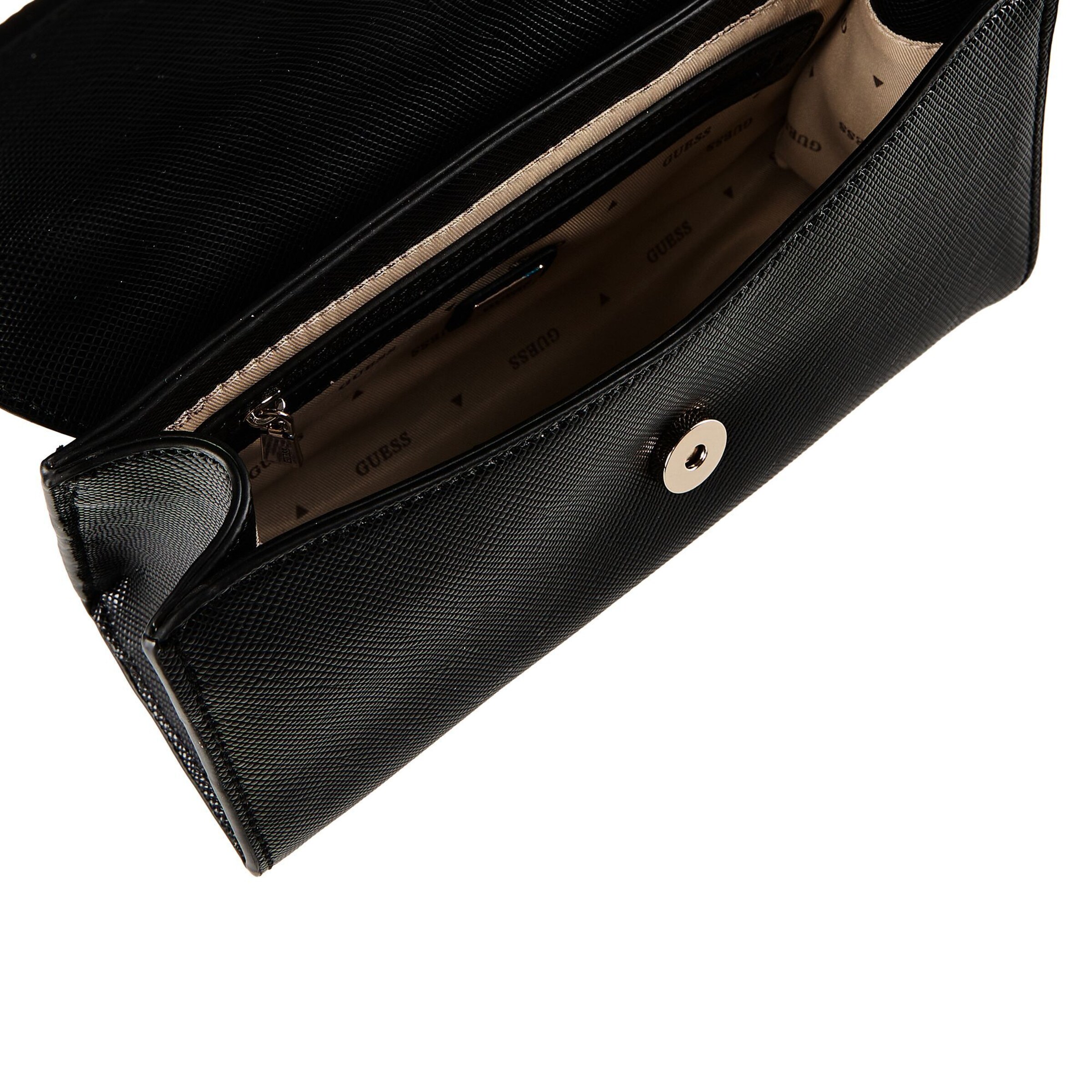 Borsa a mano 'Patsie' di GUESS in nero