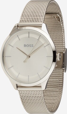 BOSS Analog watch in Silver: front