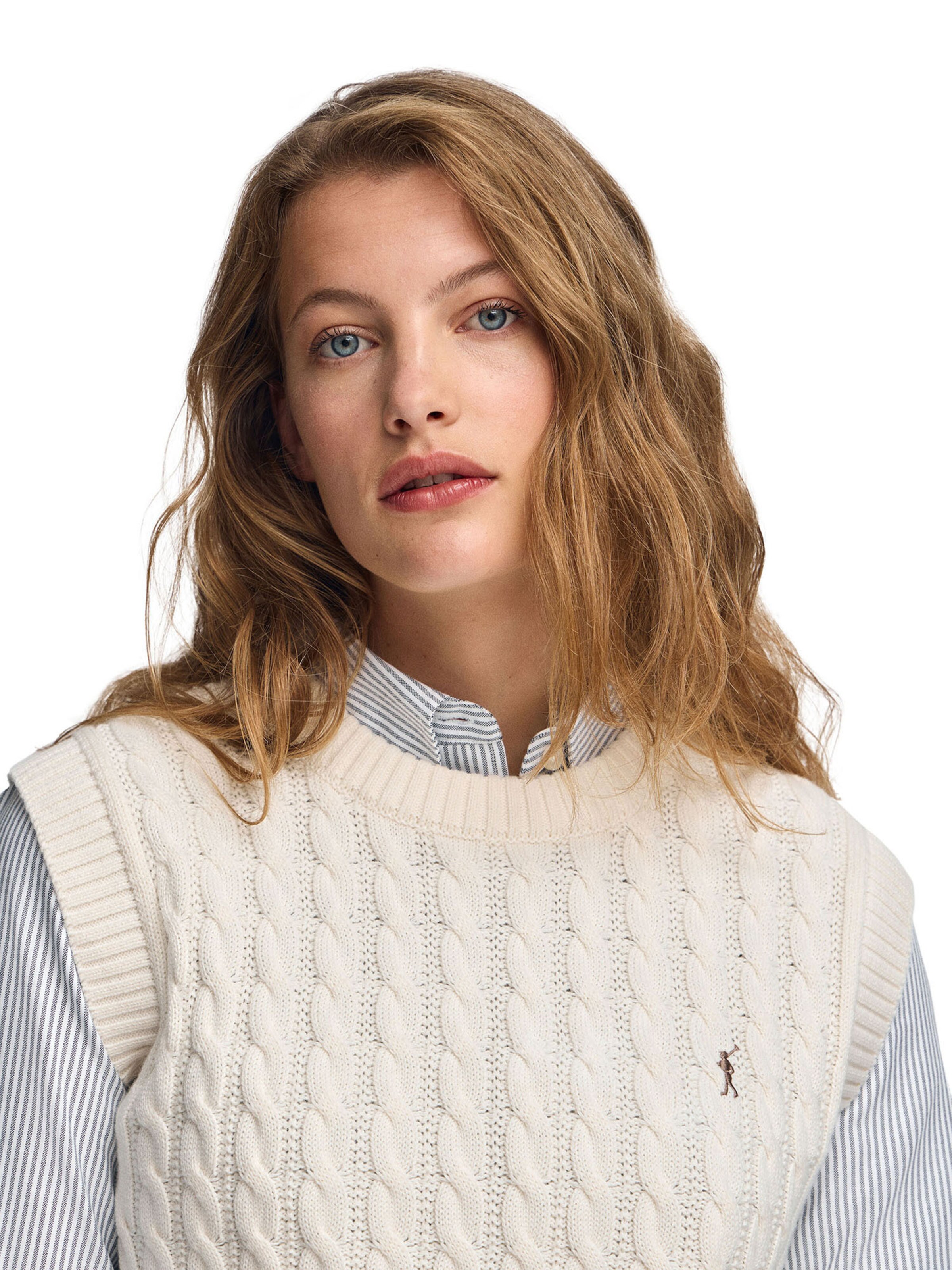 Polo Club Pullover in Beige