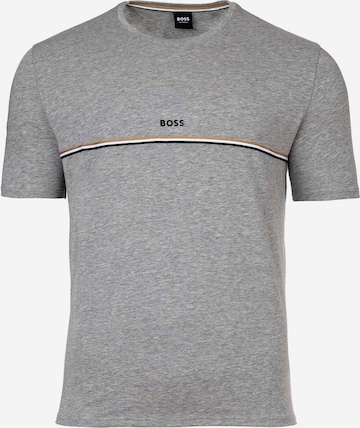Maglietta di BOSS in grigio: frontale