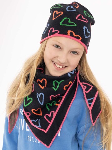 Zwillingsherz Beanie in Blue: front