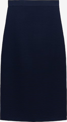 mėlyna Adolfo Dominguez Sijonas: priekis