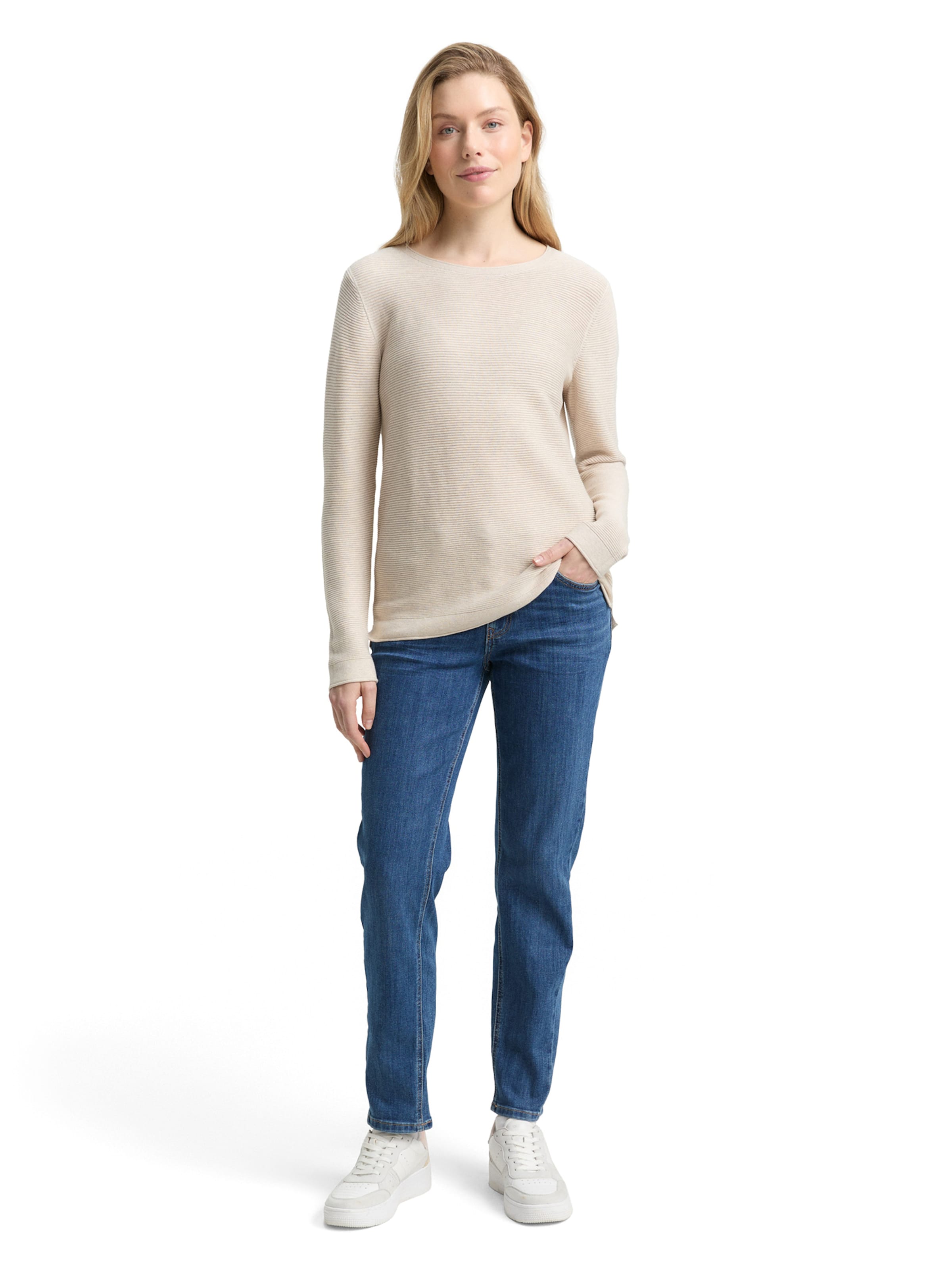 Coupe slim Jean 'Adeva' TOM TAILOR en bleu