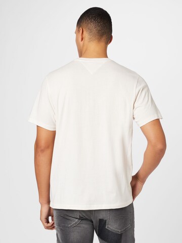 Tommy Jeans - Camisa 'Regular Entry' em branco