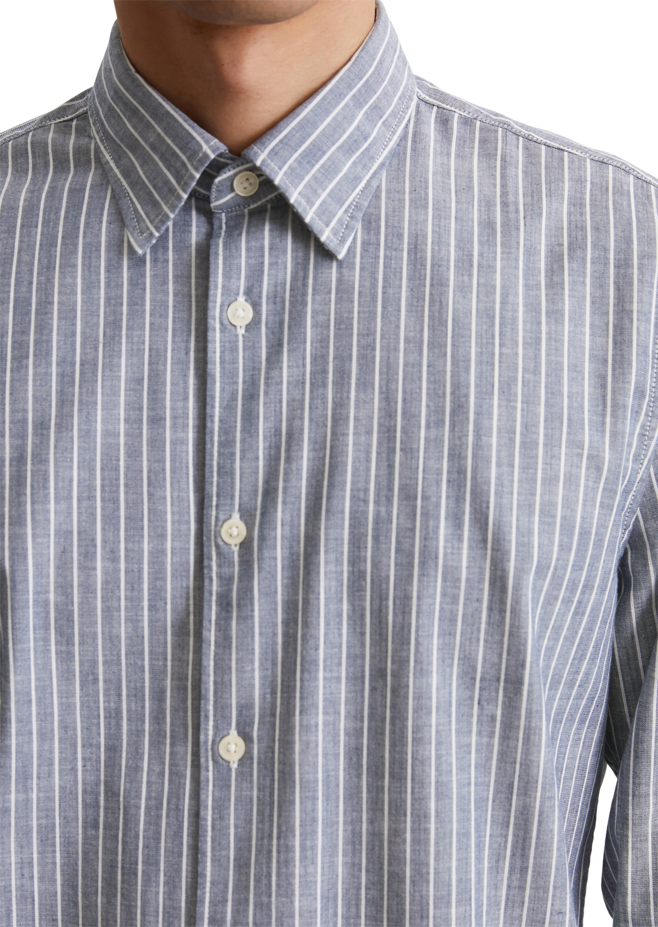 Marc O'Polo Regular fit Button Up Shirt in Blue