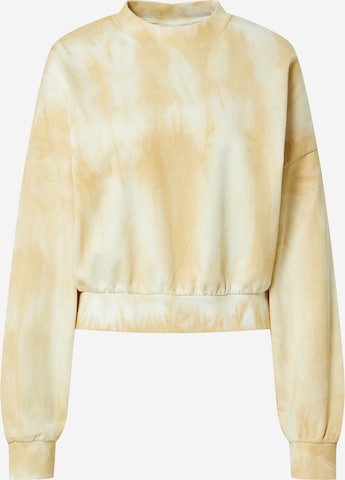 EDITED Sweatshirt 'Camilla' in Beige: front