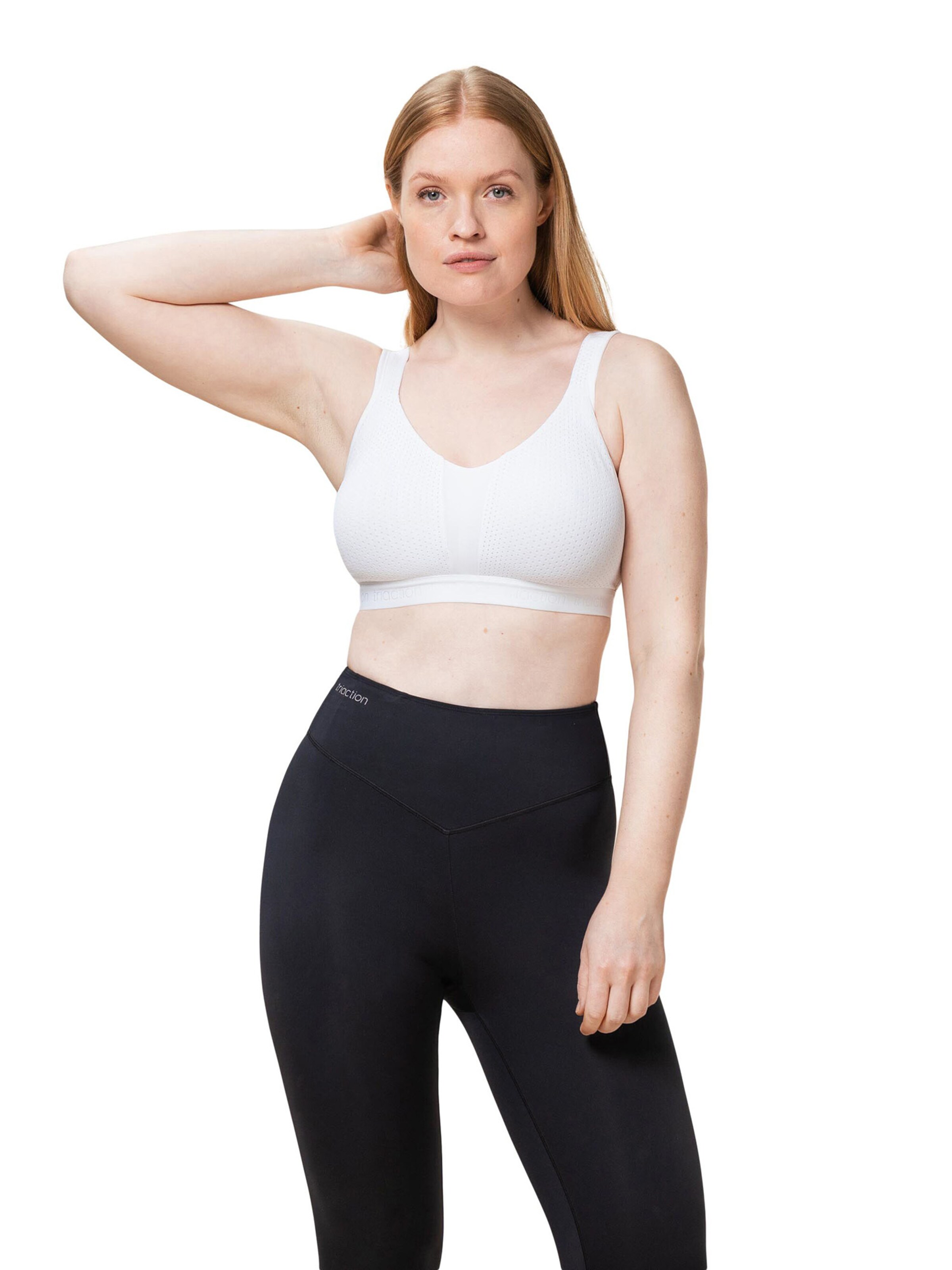 Bustier Soutien-gorge de sport ' Triaction Energy Lite ' TRIUMPH en blanc