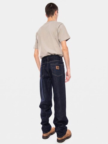 Carhartt WIP Baggy Jeans 'Aaron' in Blauw
