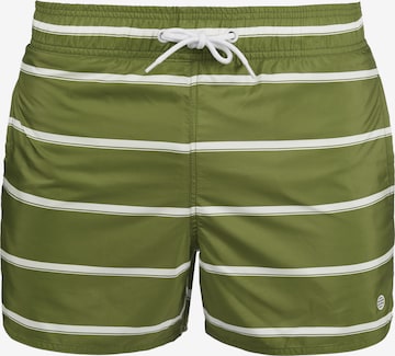 BLEND Board Shorts in Green: front
