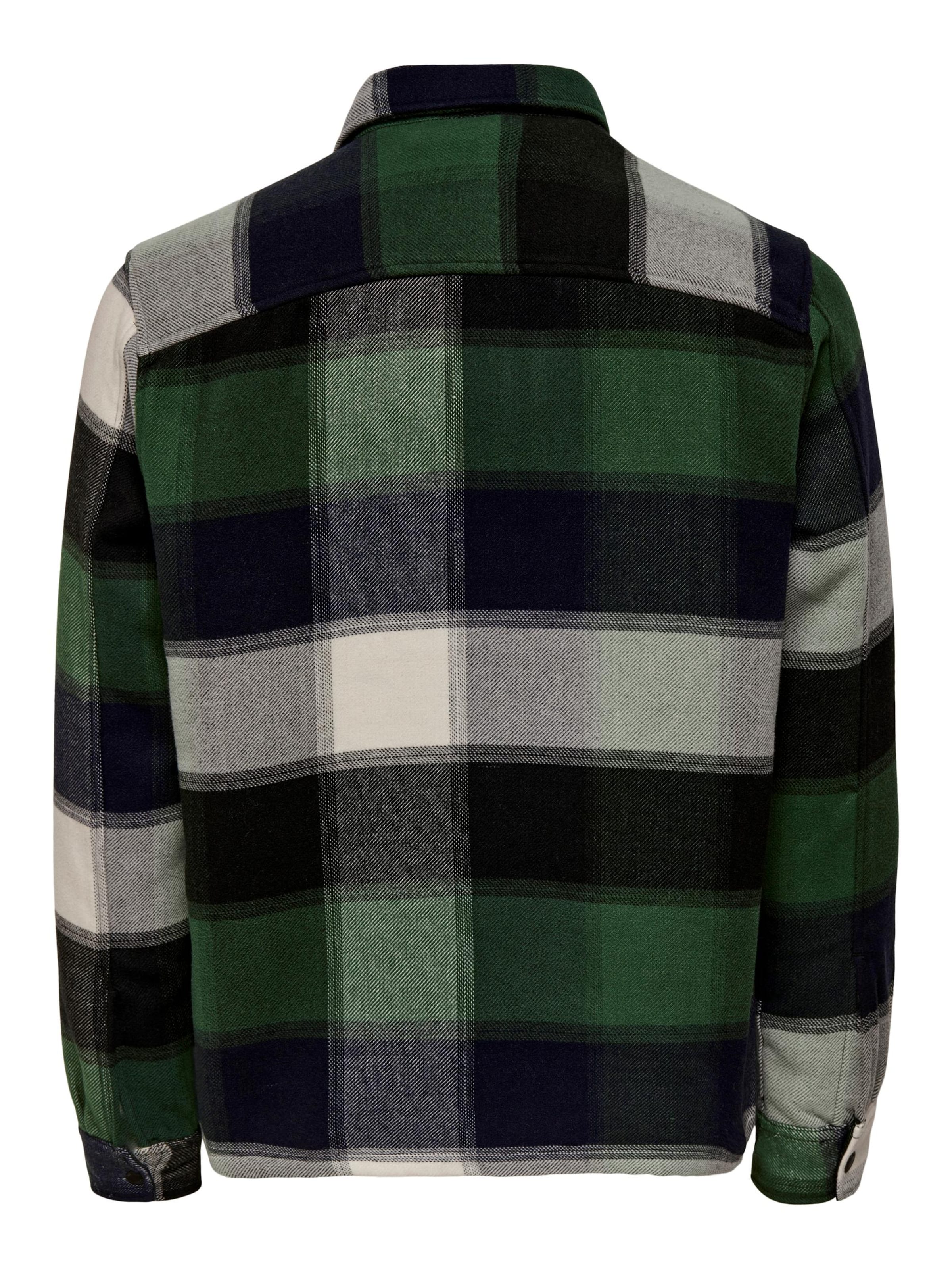 zaļš Only & Sons Starpsezonu jaka 'ALI'