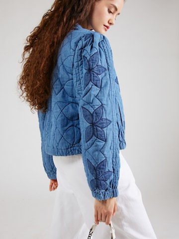 Free People Between-season jacket 'QUINN' in Blue