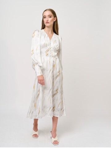 BRUUNS BAZAAR Βραδινό φόρεμα 'Bonnet Lenea' σε λευκό: μπροστά