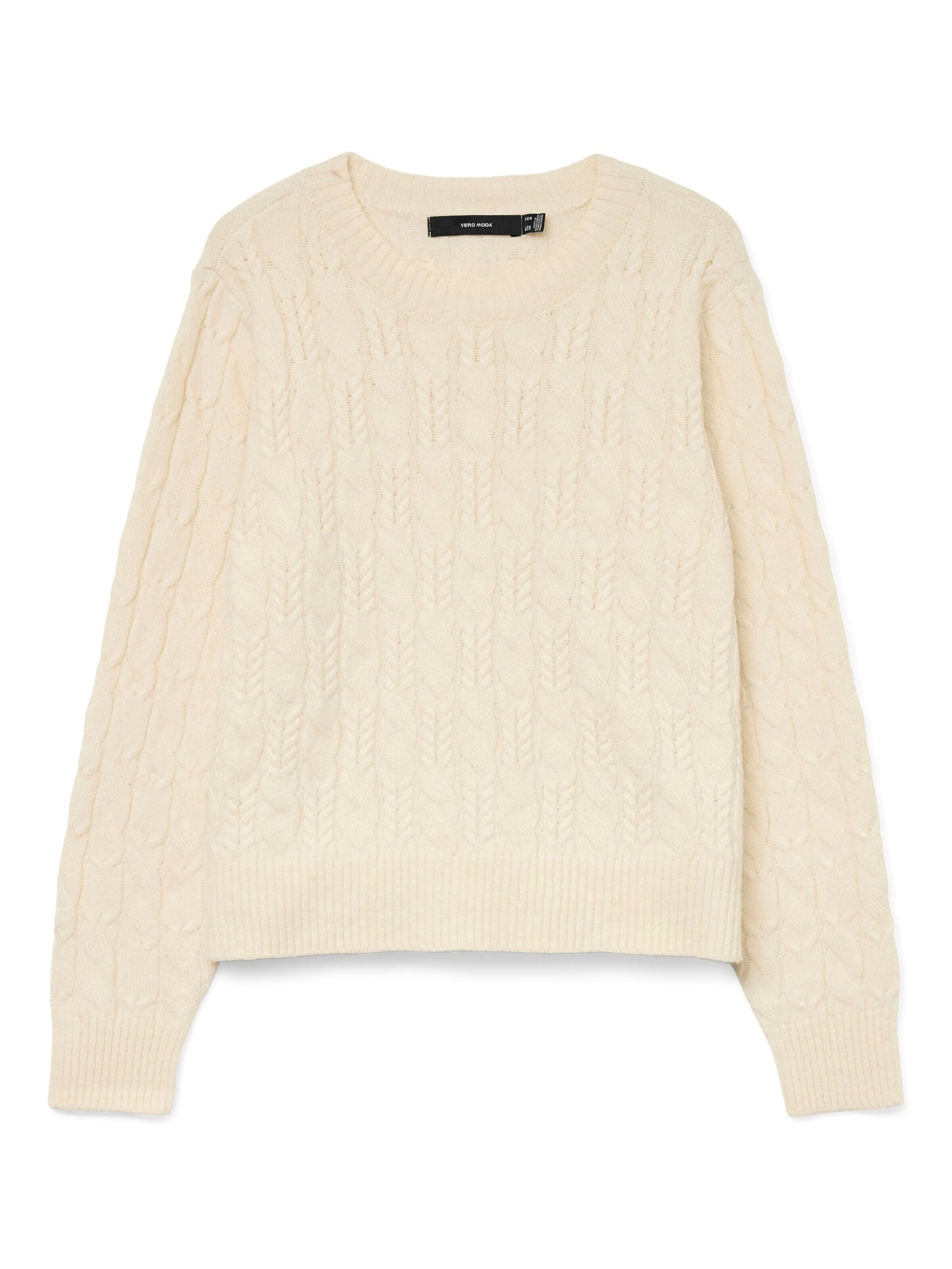 VERO MODA Trui '10331814' in Beige: voorkant