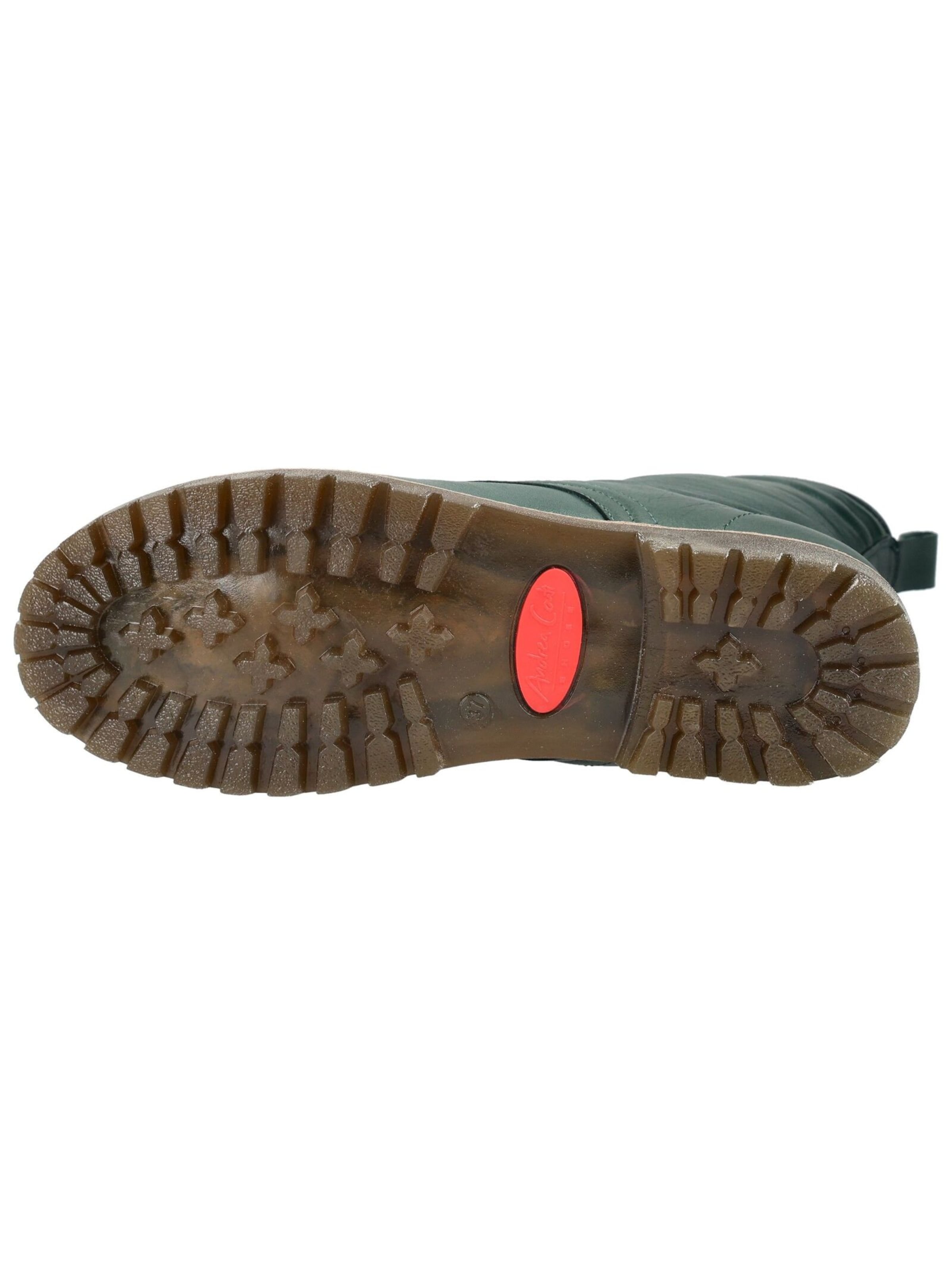 ANDREA CONTI Lace-up bootie in Green
