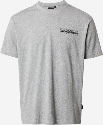 NAPAPIJRI - Camiseta 'BOLIVAR' en gris: frente