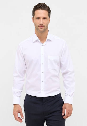 ETERNA Regular fit Overhemd in Wit: voorkant