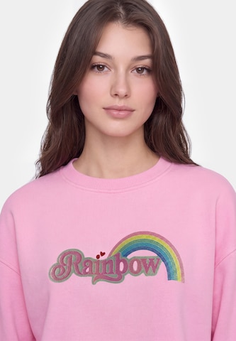 MYMO - Sweatshirt em rosa
