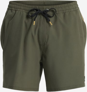 QUIKSILVER Badeshorts 'Stretch Piped Volley 16' in Grün: Vorderseite