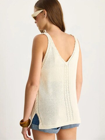 Chemisier Bianco Lucci en beige