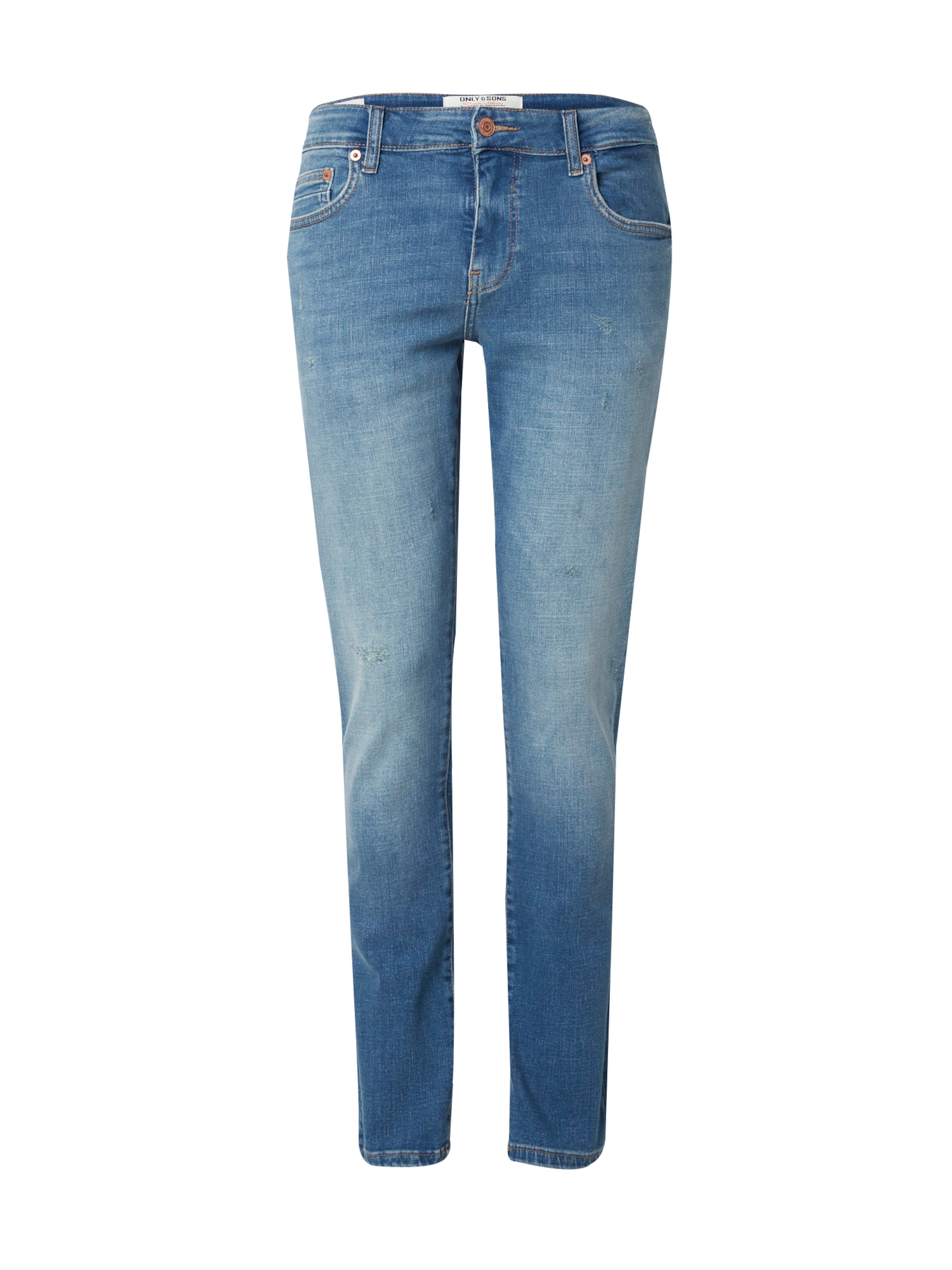 Coupe slim Jean 'ONSLOOM' Only & Sons en bleu : devant