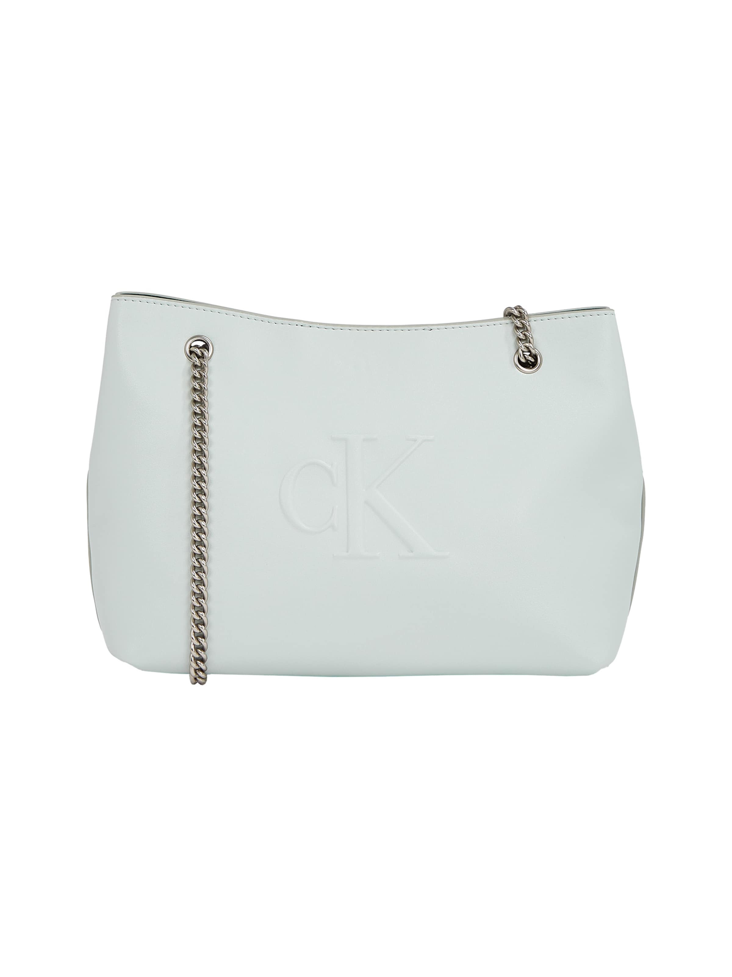 Calvin Klein Torba za čez ramo | siva barva: sprednja stran