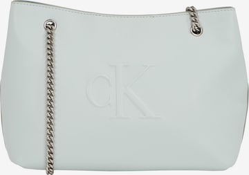 Calvin Klein Torba za čez ramo | siva barva: sprednja stran