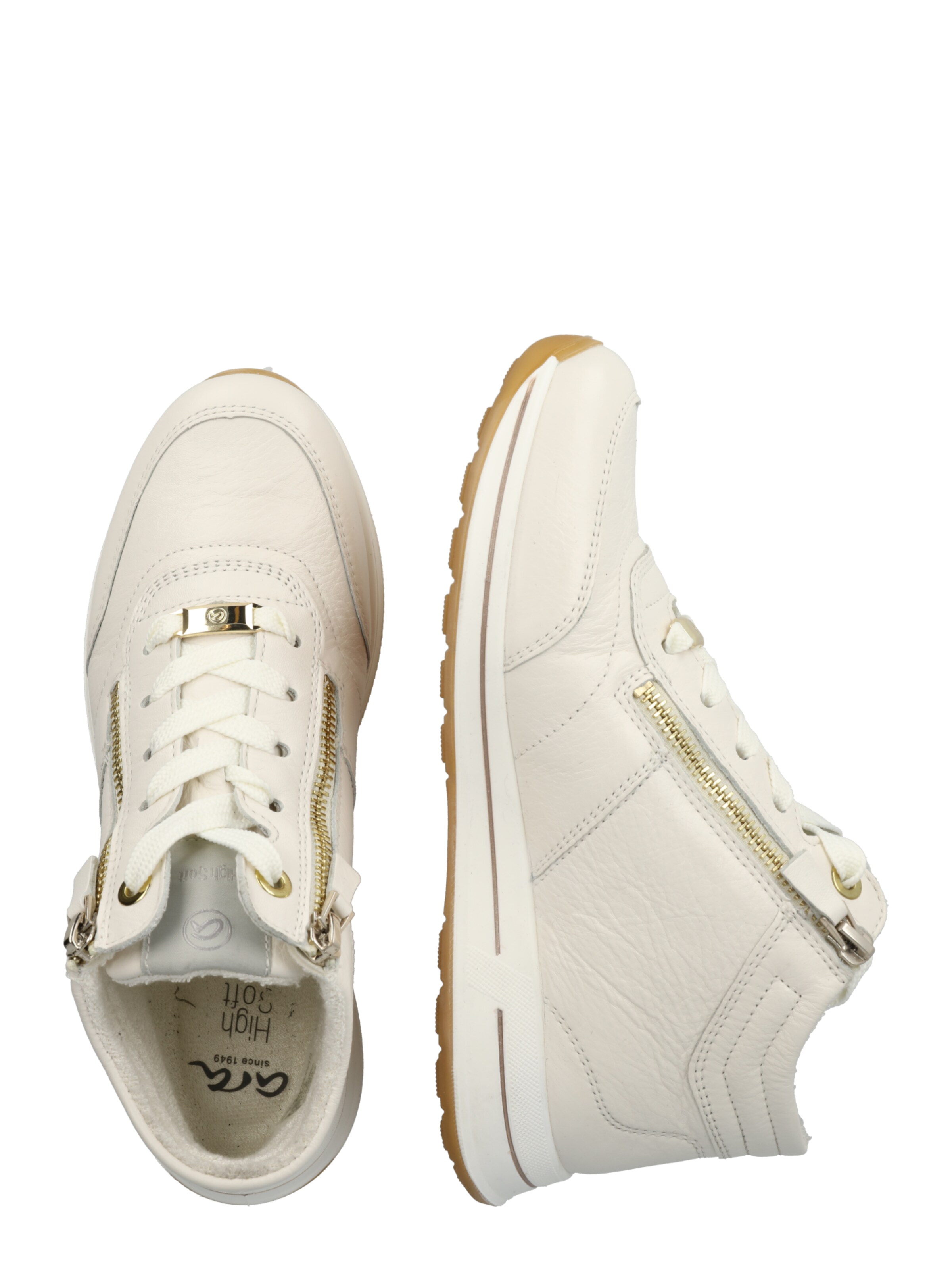 Sneaker alta 'Osaka' di ARA in bianco