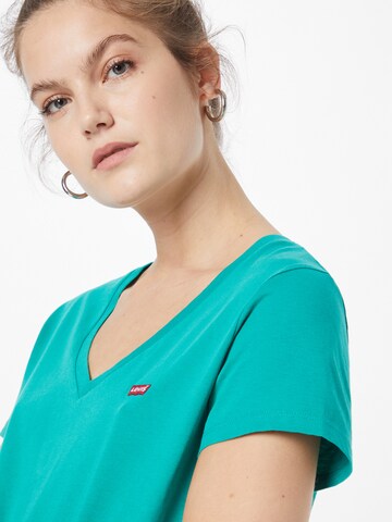 LEVI'S ® Shirt 'LSE Perfect Vneck' in Blauw