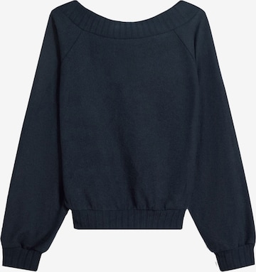 Bershka Пуловер в синьо: отпред