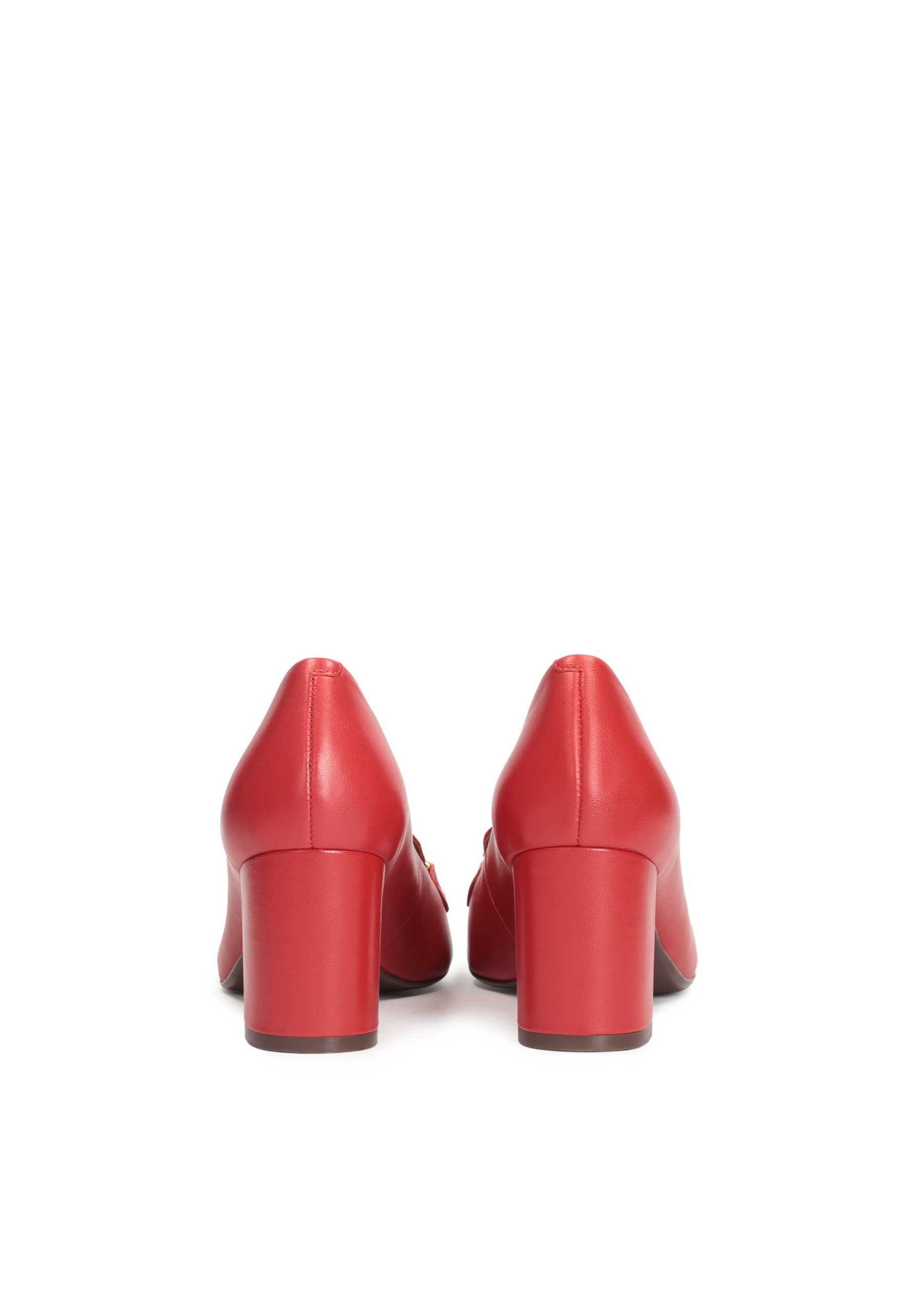 Kazar - Zapatos con plataforma en rojo