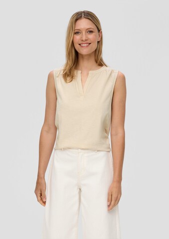 Haut s.Oliver en beige : devant