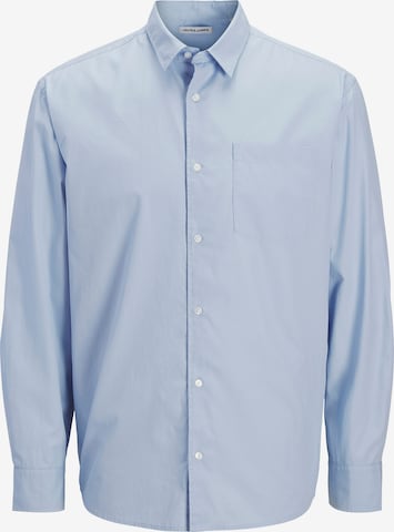 JACK & JONES Business Shirt in Blue: front