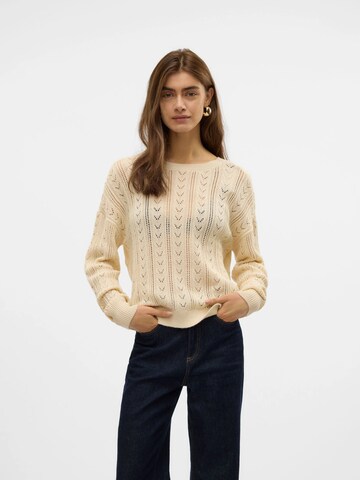 Pullover '10321904' di VERO MODA in bianco: frontale