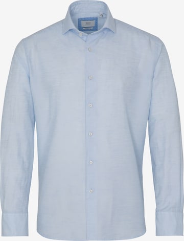 ETERNA Regular fit Button Up Shirt in Blue: front