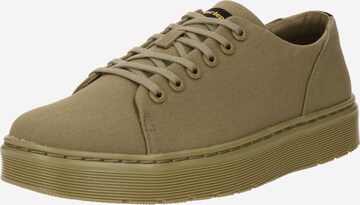 Baskets basses 'Dante' Dr. Martens en vert : devant