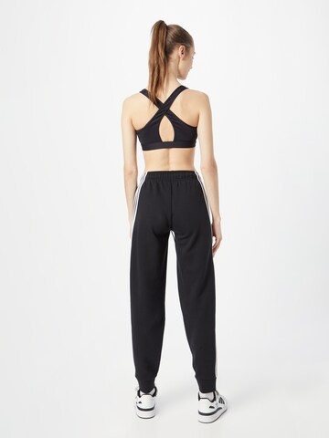 ADIDAS SPORTSWEAR Tapered Workout Pants 'Future Icons 3-Stripes ' in Black