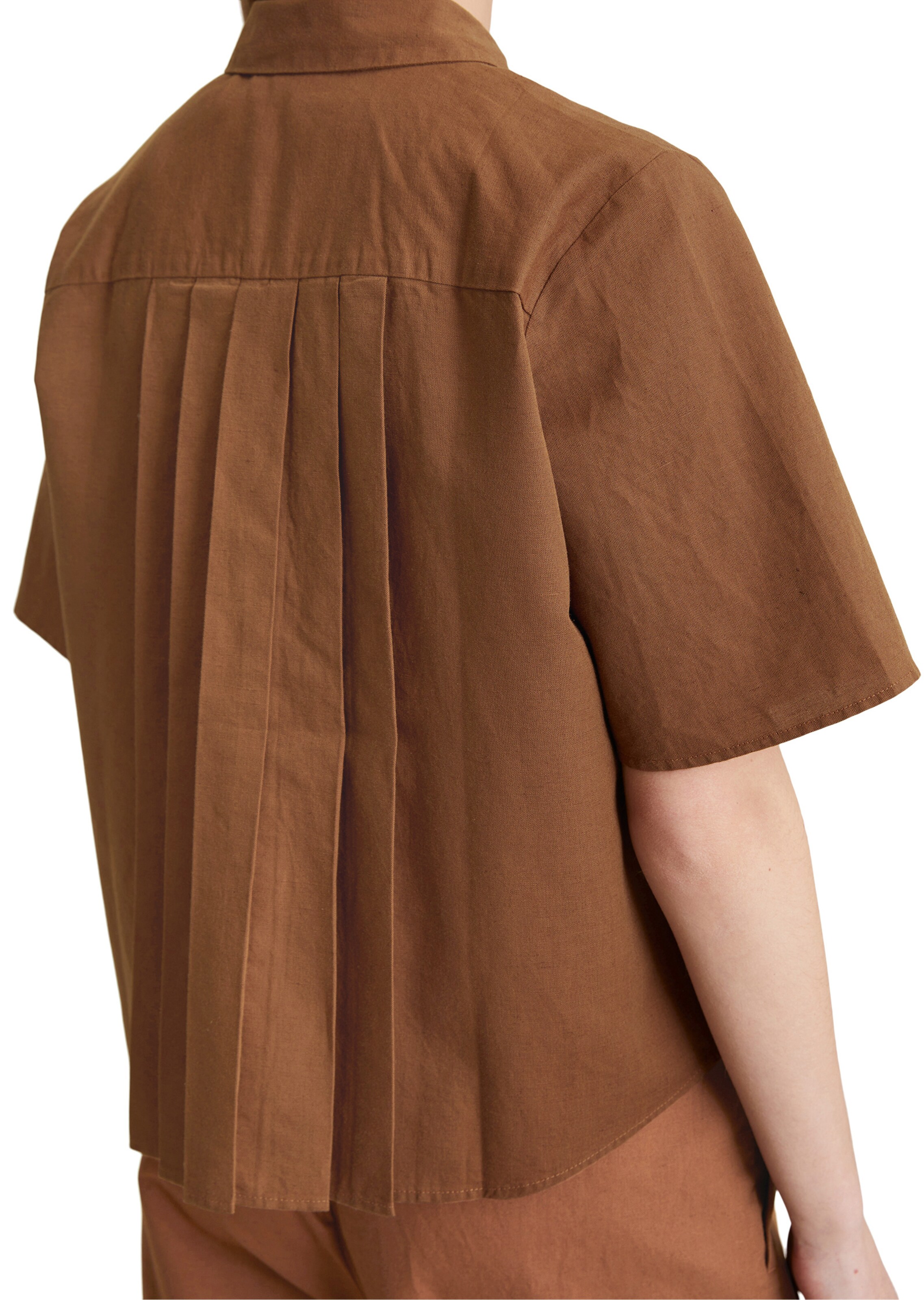 Marc O'Polo DENIM Bluse in Braun