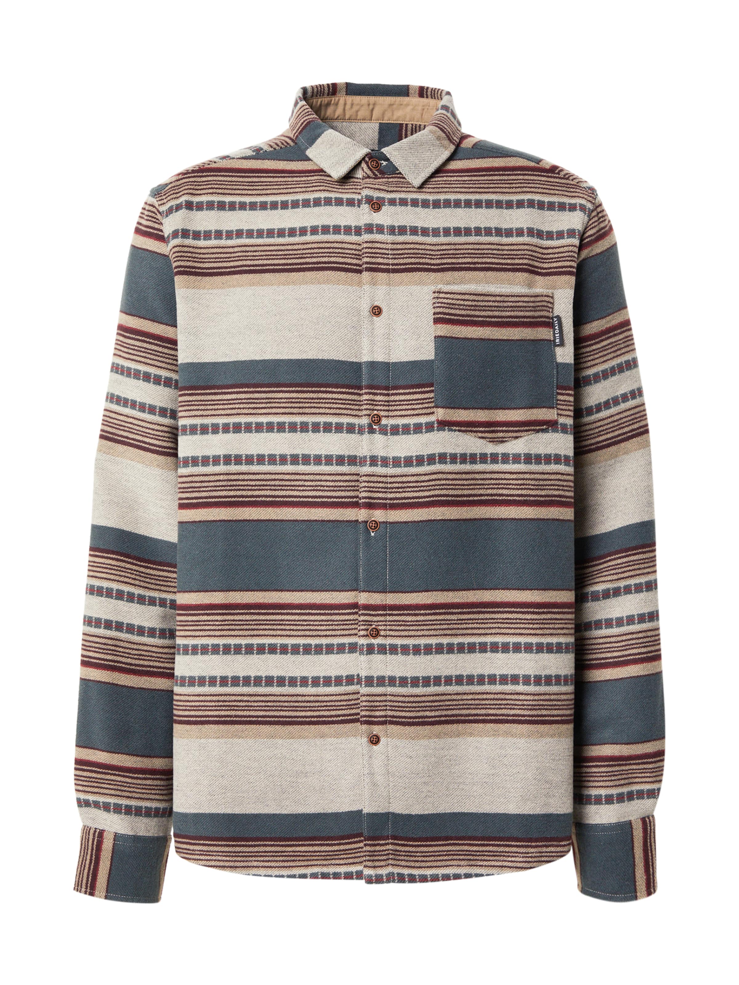 Iriedaily Regular fit Πουκάμισο 'Santania' σε πράσινο: μπροστά