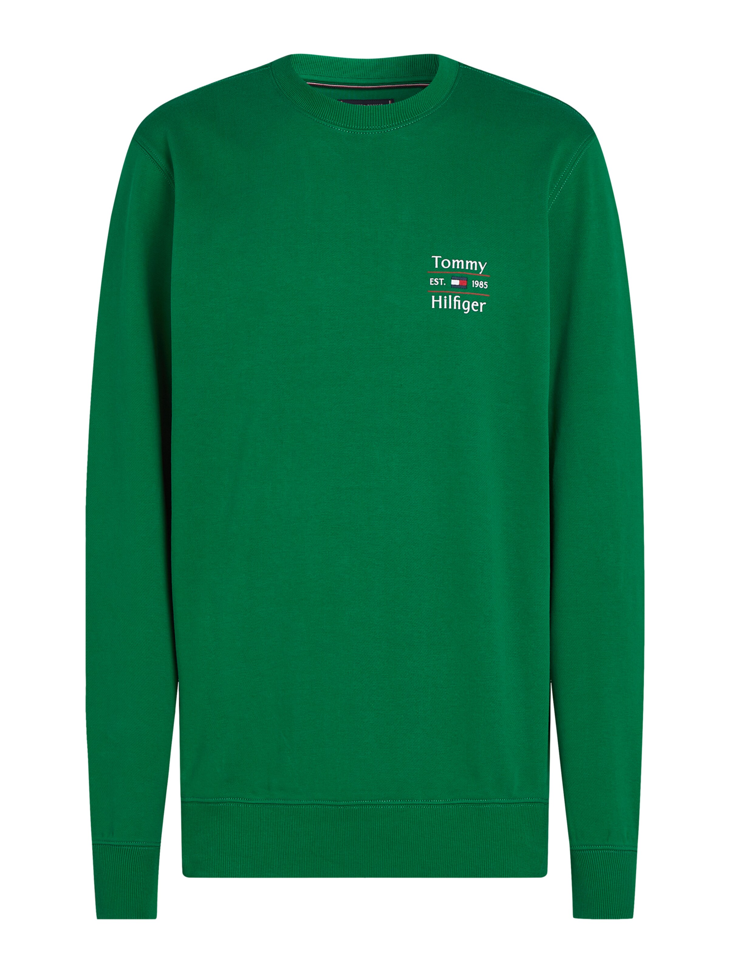 TOMMY HILFIGER Sweatshirt in Green: front